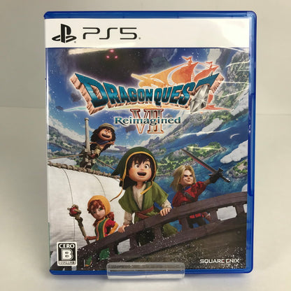 【中古美品】 PlayStation5 PS5 プレーステーション5 プレステ5 ソフト ドラゴンクエストVll Reimagined [CERO区分_B / 12歳以上対象] 026-260513-mh-36-fuz 万代Net店