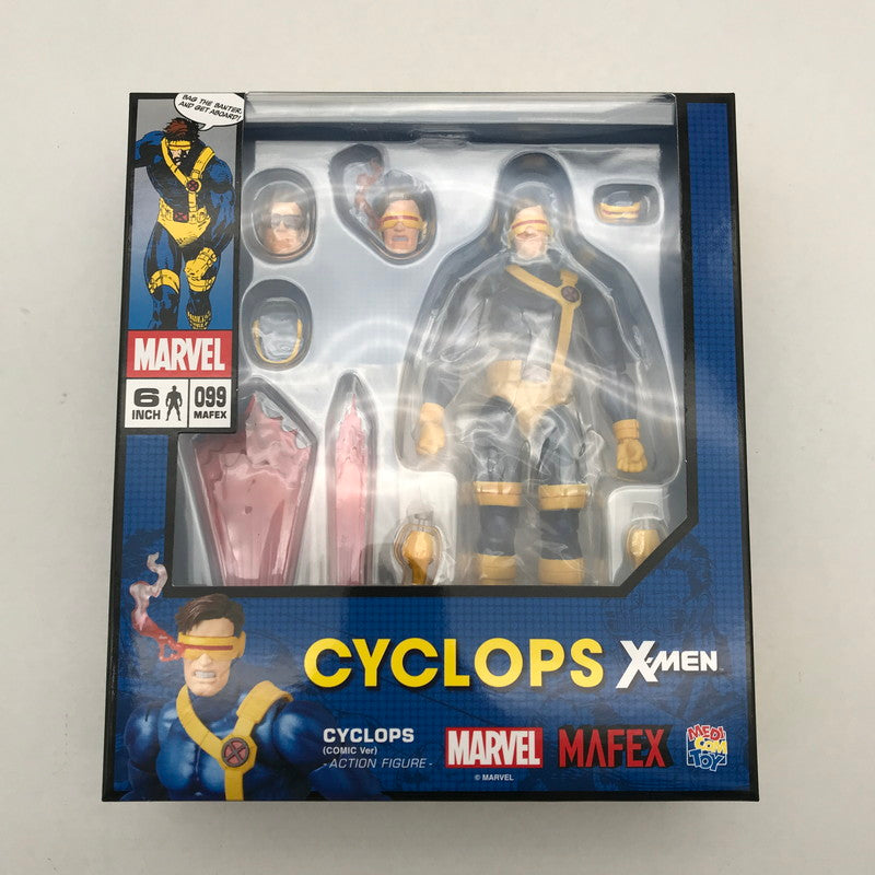 【中古美品】 未開封 X-MEN アクションフィギュア No.099 MAFEX マフェックス CYCLOPSサイクロプス(COMIC Ver.) 055-260529-ky-11-fuzh 万代Net店
