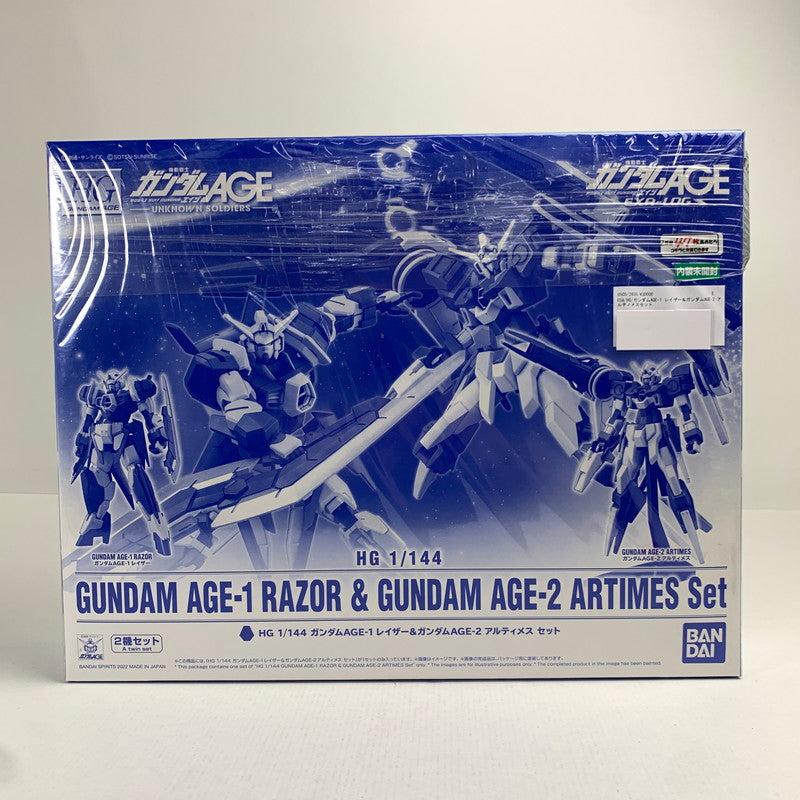 【中古美品】 HG 機動戦士ガンダムAGE-1 レイザー＆ガンダムAGE-2 アルティメスセット プラモデル ガンプラ 058-260714-mh-22-fuzh 万代Net店