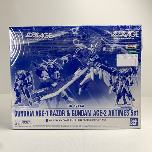 【中古美品】 HG 機動戦士ガンダムAGE-1 レイザー＆ガンダムAGE-2 アルティメスセット プラモデル ガンプラ 058-260714-mh-22-fuzh 万代Net店
