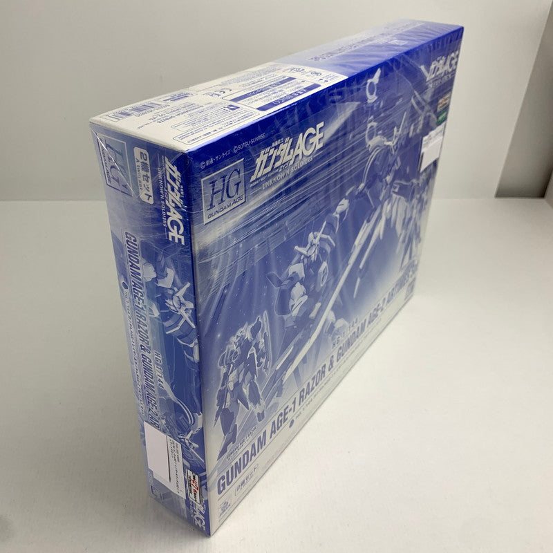 【中古美品】 HG 機動戦士ガンダムAGE-1 レイザー＆ガンダムAGE-2 アルティメスセット プラモデル ガンプラ 058-260714-mh-22-fuzh 万代Net店