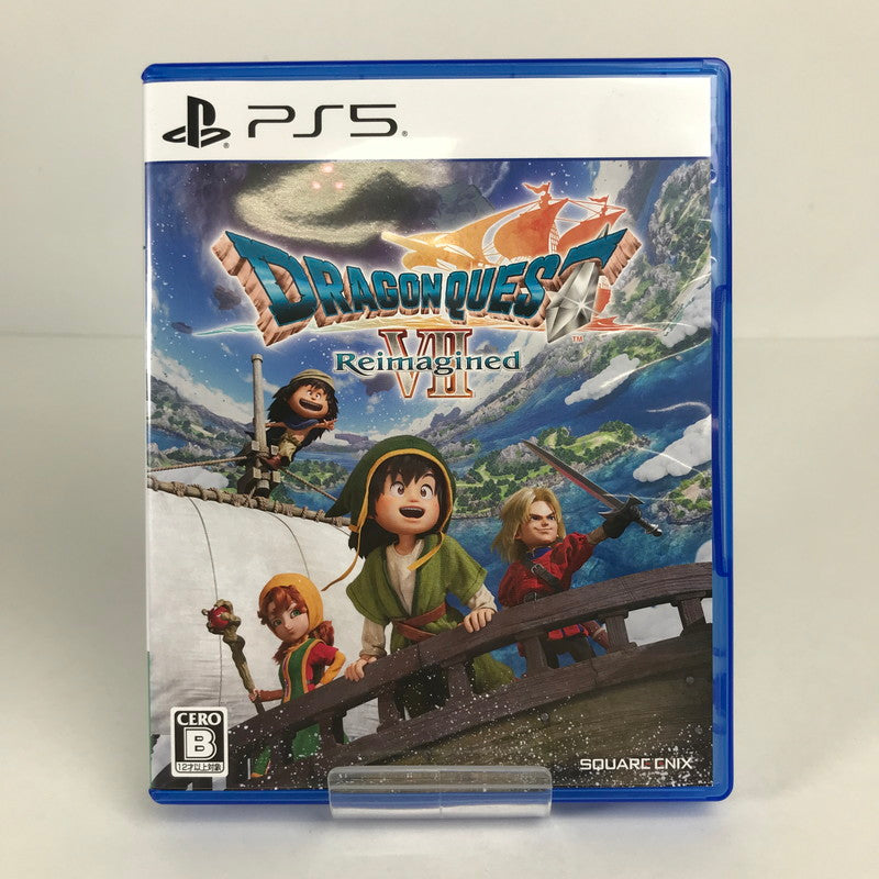 【中古美品】 PlayStation5 PS5 プレーステーション5 プレステ5 ソフト ドラゴンクエストVll Reimagined [CERO区分_B / 12歳以上対象] 026-260513-mh-13-fuz 万代Net店
