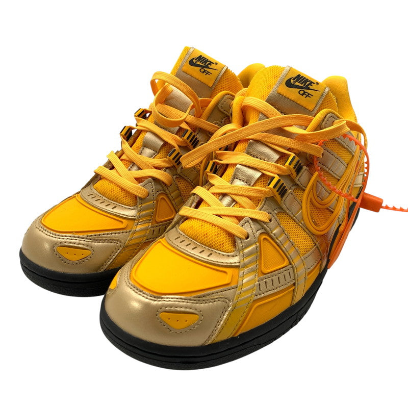【中古品】【メンズ】 NIKE×OFF-WHITE ナイキ×オフホワイト CU6015-700 AIR RUBBER DUNK エアラバーダンク スニーカー シューズ 靴 160-260506-gm-13-fuz サイズ：28.5cm カラー：イエロー 万代Net店