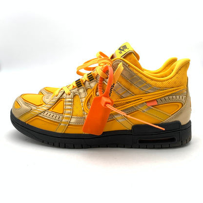 【中古品】【メンズ】 NIKE×OFF-WHITE ナイキ×オフホワイト CU6015-700 AIR RUBBER DUNK エアラバーダンク スニーカー シューズ 靴 160-260506-gm-13-fuz サイズ：28.5cm カラー：イエロー 万代Net店