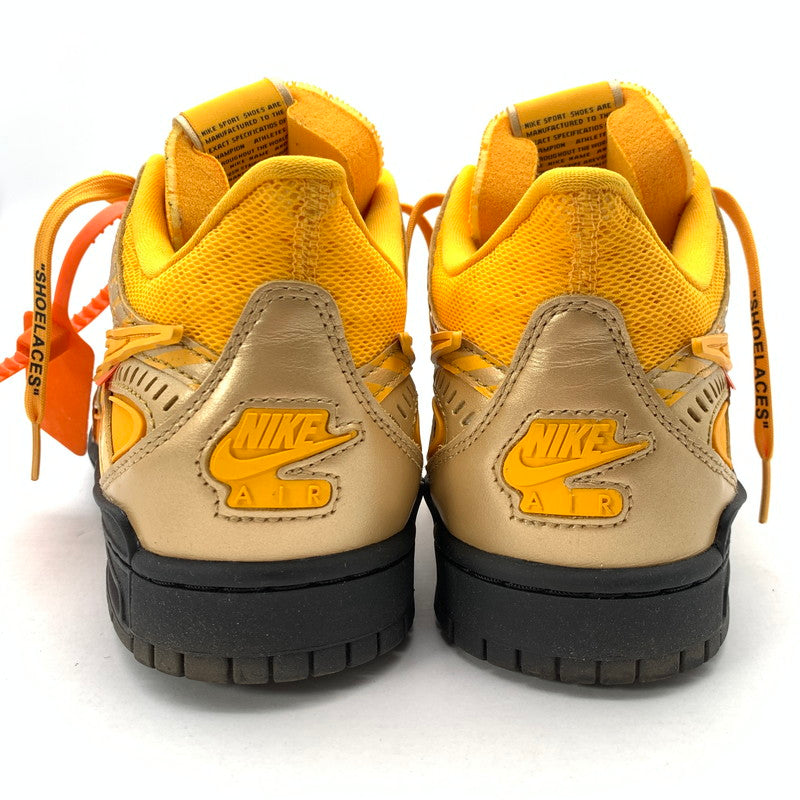【中古品】【メンズ】 NIKE×OFF-WHITE ナイキ×オフホワイト CU6015-700 AIR RUBBER DUNK エアラバーダンク スニーカー シューズ 靴 160-260506-gm-13-fuz サイズ：28.5cm カラー：イエロー 万代Net店
