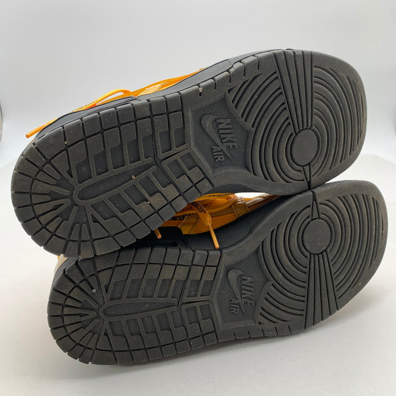 【中古品】【メンズ】 NIKE×OFF-WHITE ナイキ×オフホワイト CU6015-700 AIR RUBBER DUNK エアラバーダンク スニーカー シューズ 靴 160-260506-gm-13-fuz サイズ：28.5cm カラー：イエロー 万代Net店