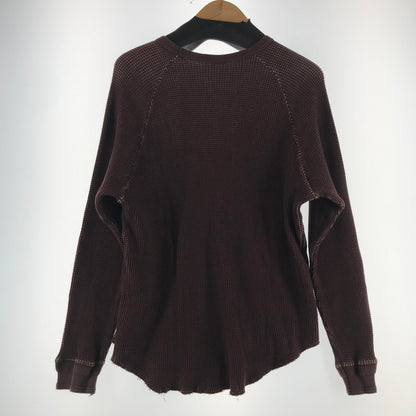 【中古品】【メンズ】 HUF ハフ サーマルカットソー 142-260511-ny-10-fuz サイズ：L カラー：ブラウン 万代Net店