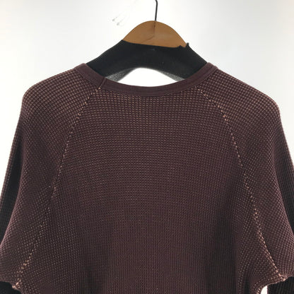 【中古品】【メンズ】 HUF ハフ サーマルカットソー 142-260511-ny-10-fuz サイズ：L カラー：ブラウン 万代Net店