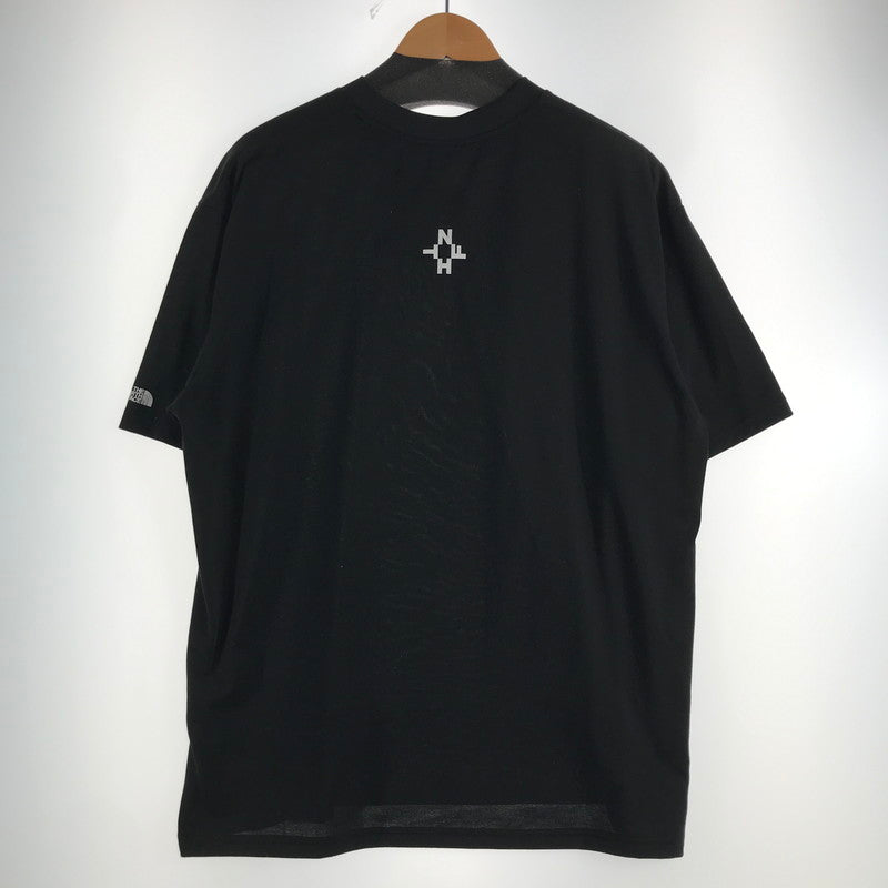【中古品】【メンズ】 THE NORTH FACE×HYKE ノースフェイス×ハイク TRAINING S.S TEE トレーニングショートスリーブティー 144-260528-ny-02-fuz サイズ：L カラー：ブラック 万代Net店