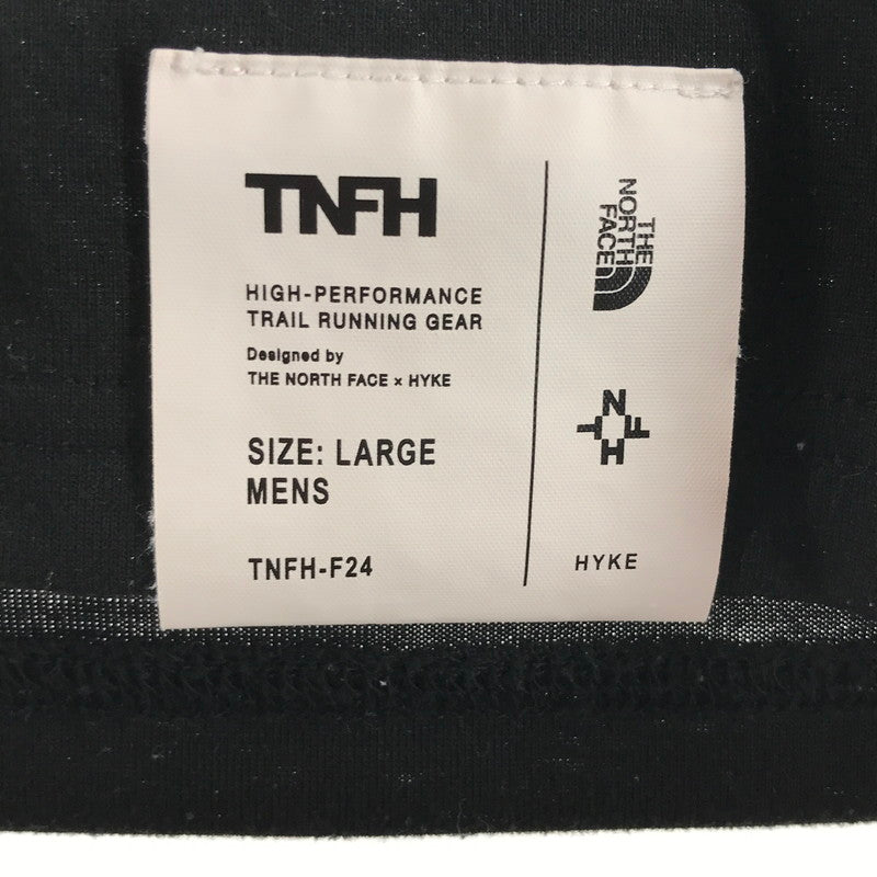 【中古品】【メンズ】 THE NORTH FACE×HYKE ノースフェイス×ハイク TRAINING S.S TEE トレーニングショートスリーブティー 144-260528-ny-02-fuz サイズ：L カラー：ブラック 万代Net店