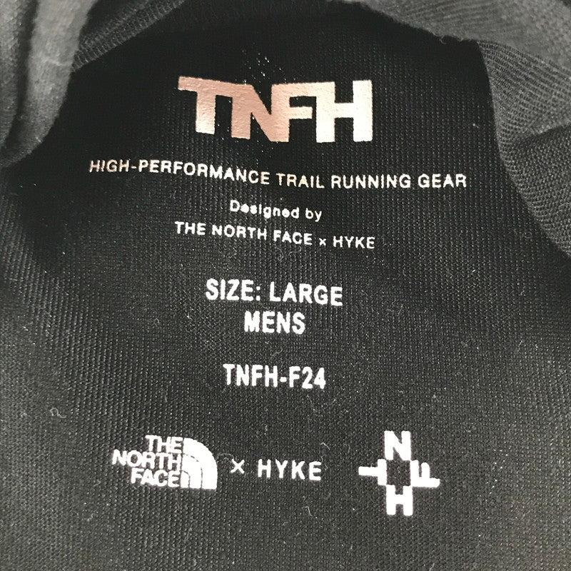 【中古品】【メンズ】 THE NORTH FACE×HYKE ノースフェイス×ハイク TRAINING S.S TEE トレーニングショートスリーブティー 144-260528-ny-02-fuz サイズ：L カラー：ブラック 万代Net店