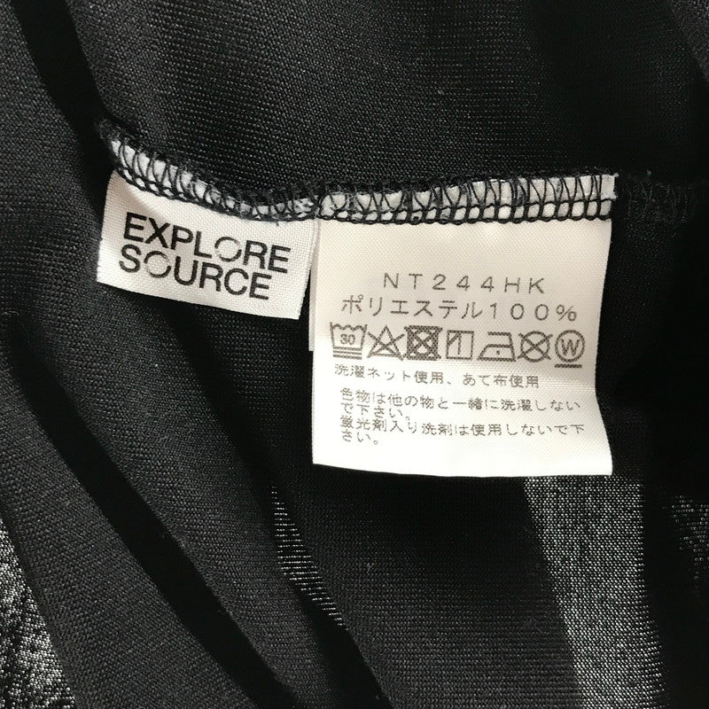 【中古品】【メンズ】 THE NORTH FACE×HYKE ノースフェイス×ハイク TRAINING S.S TEE トレーニングショートスリーブティー 144-260528-ny-02-fuz サイズ：L カラー：ブラック 万代Net店