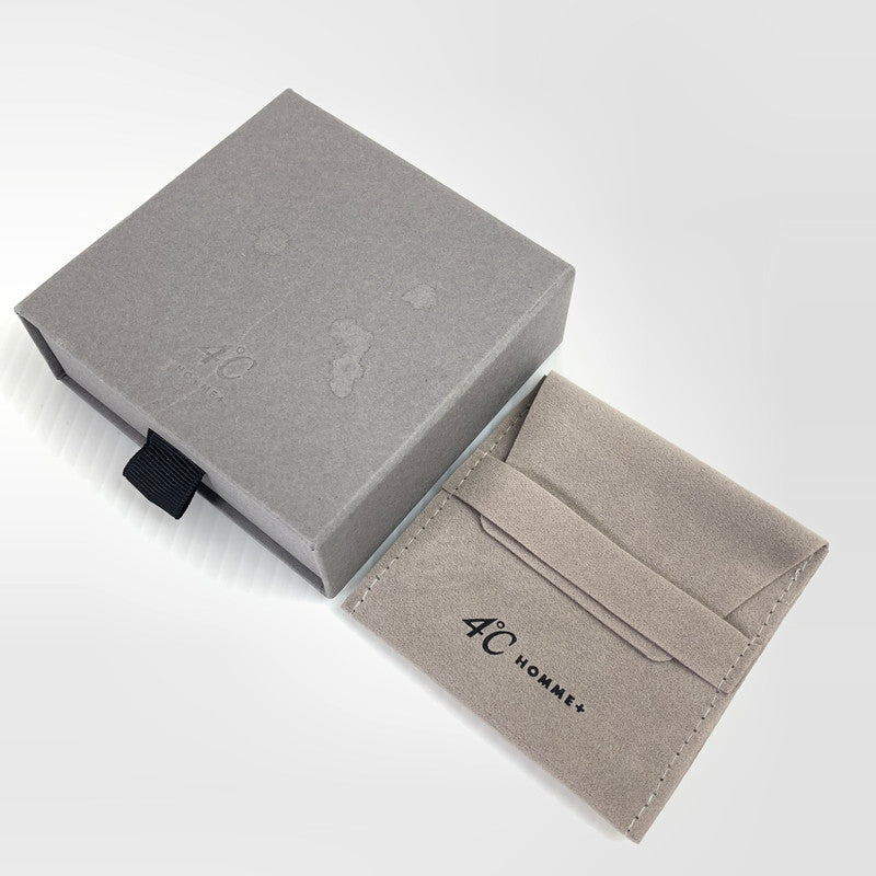 【中古品】【レディース】 4℃ HOMME+ シルバーピアス 片耳 アクセサリー ケース付属 ※ケース傷みあり 193-261013-io-20-fuzh サイズ：F カラー：シルバー 万代Net店