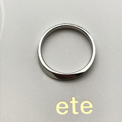 【中古品】【メンズ/レディース】 ETE エテ ツイストリング アクセサリー カラー シルバー サイズ15号 192-260123-mh-16-fuzh 万代Net店