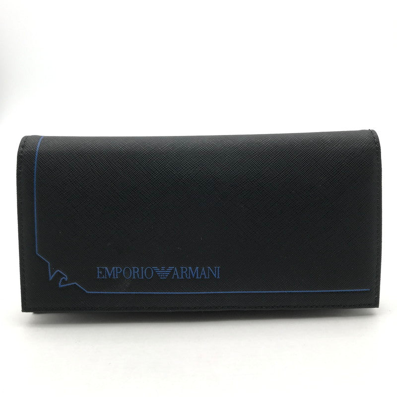 【中古美品】【メンズ】 EMPORIO ARMANI エンポリオ アルマーニ 長財布 財布 カラー ブラック 200-260123-mh-15-fuzh 万代Net店