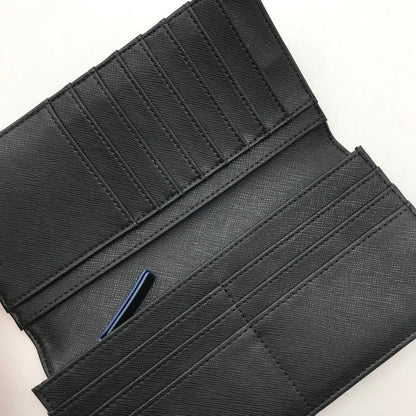 【中古美品】【メンズ】 EMPORIO ARMANI エンポリオ アルマーニ 長財布 財布 カラー ブラック 200-260123-mh-15-fuzh 万代Net店