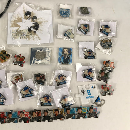 【中古品】 日本ハムファイターズ グッズ まとめ エフタン貯金箱 ピンバッチ ジャンバー 他 123-260817-NY-07-fuz 万代Net店