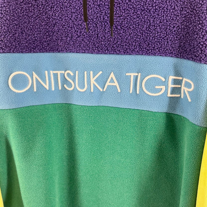 【中古品】【メンズ】 ONITSUKA TIGER オニツカタイガー ハイネック ボア フリース 2183A555 SWEATSHIRT LAGOON MULTI 148-260705-nm-01-fuzh サイズ：S カラー：マルチカラー 万代Net店