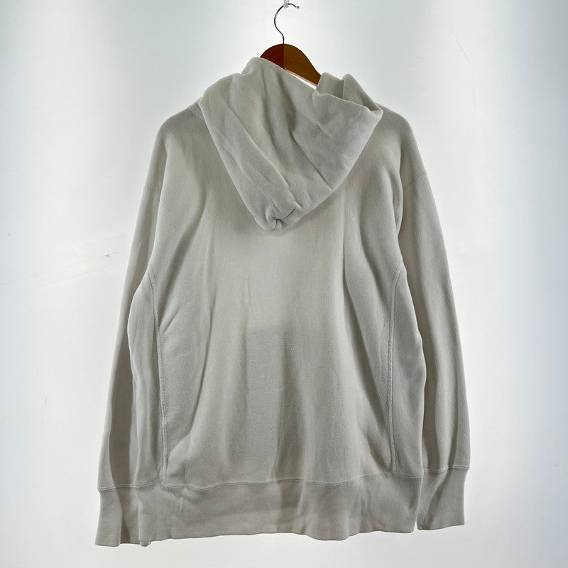 【中古品】【メンズ】 CHAMPION チャンピオン パーカー フーディー WHITE SIZE:L ※シミあり 148-260919-io-22-fuzh カラー：ホワイト 万代Net店