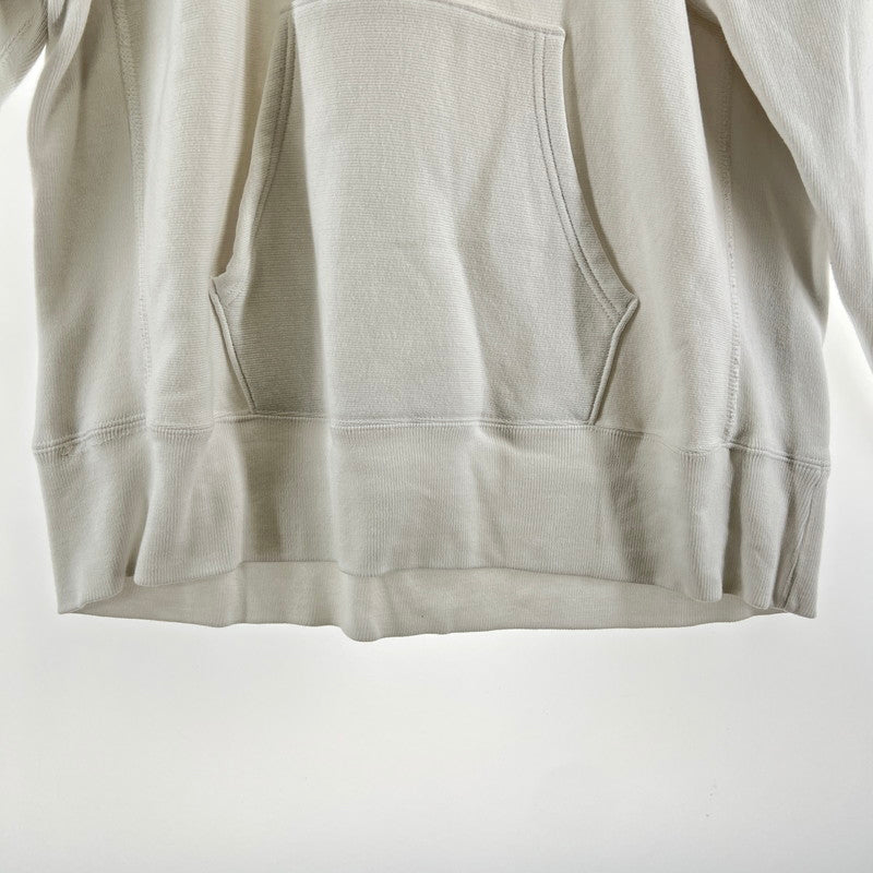 【中古品】【メンズ】 CHAMPION チャンピオン パーカー フーディー WHITE SIZE:L ※シミあり 148-260919-io-22-fuzh カラー：ホワイト 万代Net店