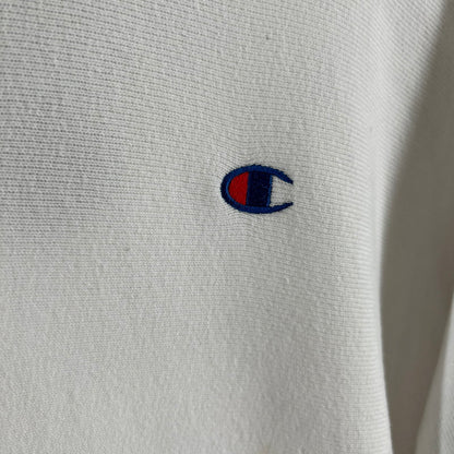 【中古品】【メンズ】 CHAMPION チャンピオン パーカー フーディー WHITE SIZE:L ※シミあり 148-260919-io-22-fuzh カラー：ホワイト 万代Net店