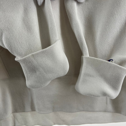 【中古品】【メンズ】 CHAMPION チャンピオン パーカー フーディー WHITE SIZE:L ※シミあり 148-260919-io-22-fuzh カラー：ホワイト 万代Net店