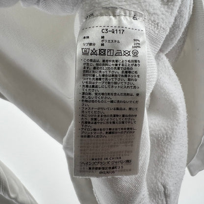 【中古品】【メンズ】 CHAMPION チャンピオン パーカー フーディー WHITE SIZE:L ※シミあり 148-260919-io-22-fuzh カラー：ホワイト 万代Net店