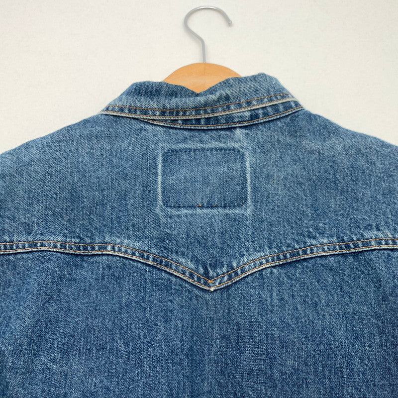 【中古品】【メンズ】 LEVI’S 75525 DENIM JACKET リーバイス デニムジャケット アウター オーバーサイズ ブランド 古着 145-260628-gm-12-fuz サイズ：L カラー：ブルー 万代Net店