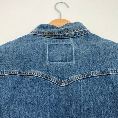 【中古品】【メンズ】 LEVI’S 75525 DENIM JACKET リーバイス デニムジャケット アウター オーバーサイズ ブランド 古着 145-260628-gm-12-fuz サイズ：L カラー：ブルー 万代Net店