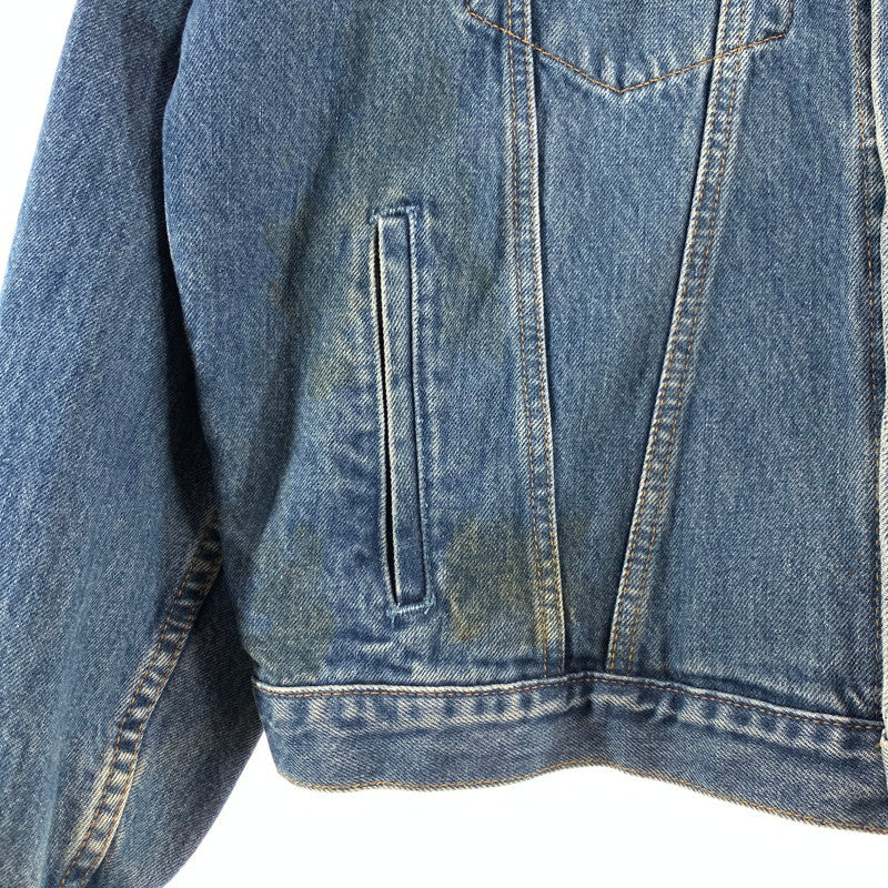 【中古品】【メンズ】 LEVI’S 75525 DENIM JACKET リーバイス デニムジャケット アウター オーバーサイズ ブランド 古着 145-260628-gm-12-fuz サイズ：L カラー：ブルー 万代Net店