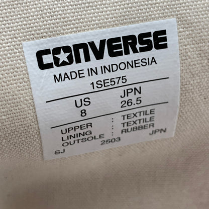【中古品】【メンズ】 CONVERSE AGED BLEACHEDCANVAS HI コンバース オールスター スニーカー 靴 シューズ 162-260509-gm-24-fuz サイズ：26.5 カラー：ブラウン 総柄 万代Net店