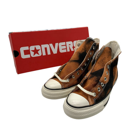 【中古品】【メンズ】 CONVERSE AGED BLEACHEDCANVAS HI コンバース オールスター スニーカー 靴 シューズ 162-260509-gm-24-fuz サイズ：26.5 カラー：ブラウン 総柄 万代Net店
