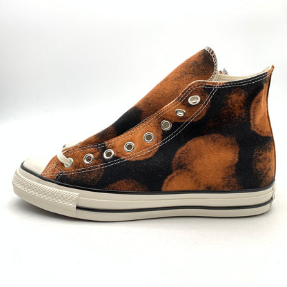 【中古品】【メンズ】 CONVERSE AGED BLEACHEDCANVAS HI コンバース オールスター スニーカー 靴 シューズ 162-260509-gm-24-fuz サイズ：26.5 カラー：ブラウン 総柄 万代Net店