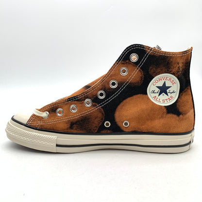 【中古品】【メンズ】 CONVERSE AGED BLEACHEDCANVAS HI コンバース オールスター スニーカー 靴 シューズ 162-260509-gm-24-fuz サイズ：26.5 カラー：ブラウン 総柄 万代Net店