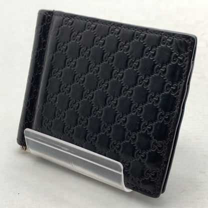 【中古品】【メンズ】 GUCCI グッチ 544478 二つ折りカードケース BLACK　※本体のみ・キズ有 財布 181-260715-io-15-fuzh 万代Net店