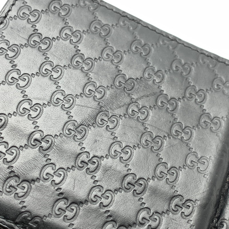 【中古品】【メンズ】 GUCCI グッチ 544478 二つ折りカードケース BLACK　※本体のみ・キズ有 財布 181-260715-io-15-fuzh 万代Net店