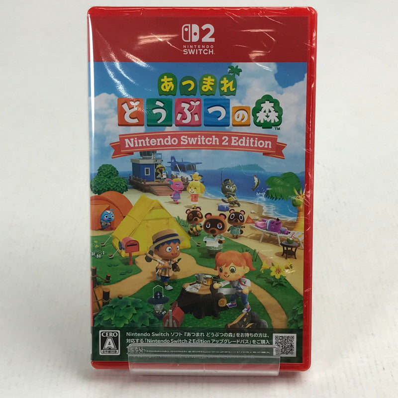 【中古美品】 未開封 あつまれ どうぶつの森 Nintendo Switch 2 Edition Switch2 ニンテンドースイッチ2 ゲームソフト 260731-io-24-fuz 万代Net店
