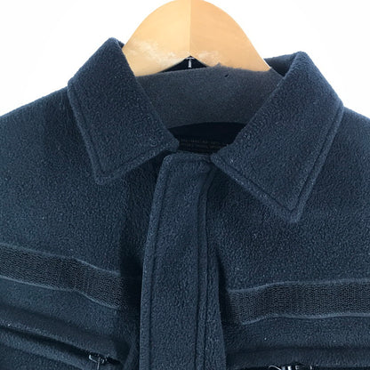 【中古品】【メンズ】 WTAPS HERI CREW ダブルタップス フリースジャケット BLACK SIZE:1 ※毛玉・毛羽立ち・汚れ・使用感有 上着 142-260811-io-41-fuzh カラー：ブラック 万代Net店