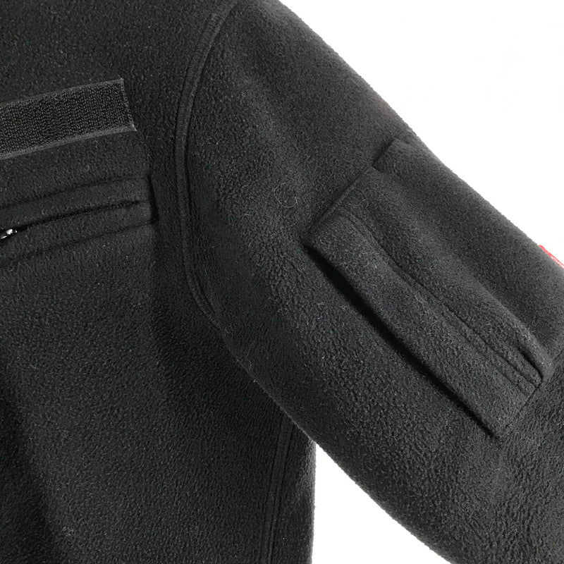 【中古品】【メンズ】 WTAPS HERI CREW ダブルタップス フリースジャケット BLACK SIZE:1 ※毛玉・毛羽立ち・汚れ・使用感有 上着 142-260811-io-41-fuzh カラー：ブラック 万代Net店