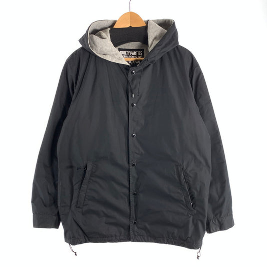 【中古品】【メンズ】 WACKO MARIA 15SS-NYL-05 NYLON JACKET ワコマリア ナイロンジャケット アウター ブルゾン 古着 140-260523-gm-26-fuz サイズ：M カラー：ブラック 万代Net店
