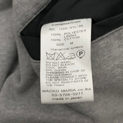 【中古品】【メンズ】 WACKO MARIA 15SS-NYL-05 NYLON JACKET ワコマリア ナイロンジャケット アウター ブルゾン 古着 140-260523-gm-26-fuz サイズ：M カラー：ブラック 万代Net店