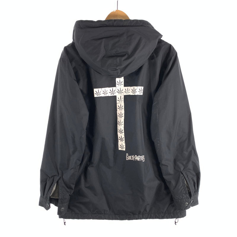 【中古品】【メンズ】 WACKO MARIA 15SS-NYL-05 NYLON JACKET ワコマリア ナイロンジャケット アウター ブルゾン 古着 140-260523-gm-26-fuz サイズ：M カラー：ブラック 万代Net店