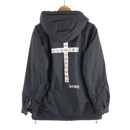 【中古品】【メンズ】 WACKO MARIA 15SS-NYL-05 NYLON JACKET ワコマリア ナイロンジャケット アウター ブルゾン 古着 140-260523-gm-26-fuz サイズ：M カラー：ブラック 万代Net店