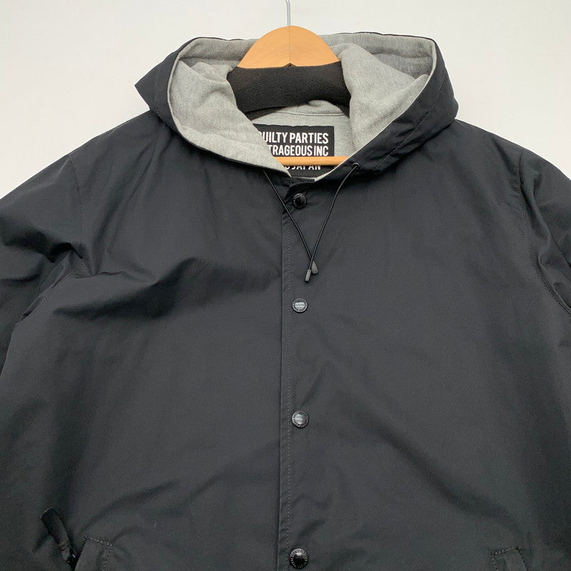 【中古品】【メンズ】 WACKO MARIA 15SS-NYL-05 NYLON JACKET ワコマリア ナイロンジャケット アウター ブルゾン 古着 140-260523-gm-26-fuz サイズ：M カラー：ブラック 万代Net店