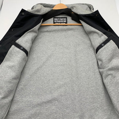 【中古品】【メンズ】 WACKO MARIA 15SS-NYL-05 NYLON JACKET ワコマリア ナイロンジャケット アウター ブルゾン 古着 140-260523-gm-26-fuz サイズ：M カラー：ブラック 万代Net店
