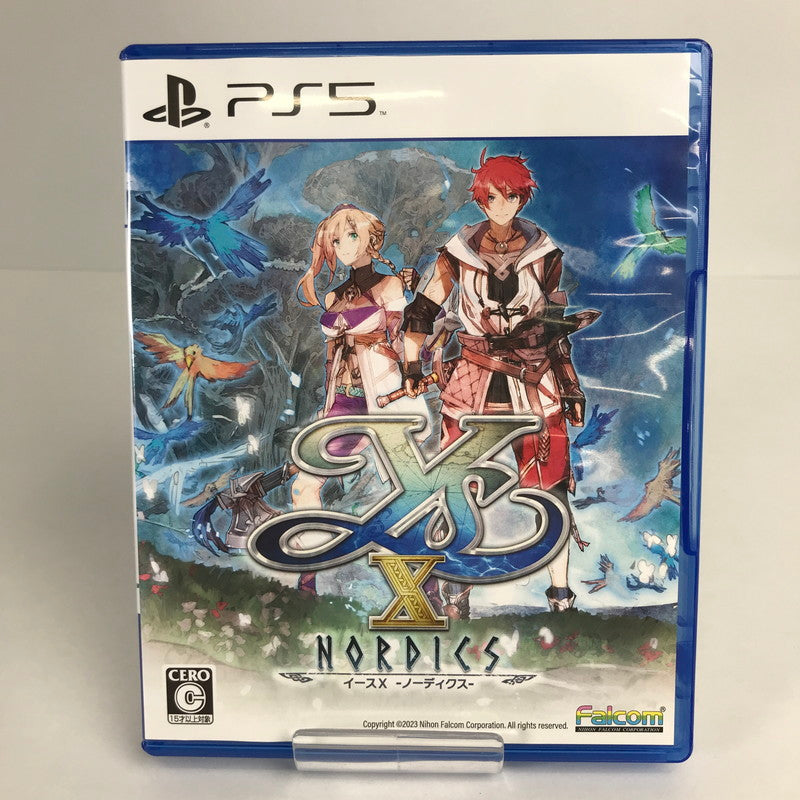 【中古美品】 PlayStation5 PS5 プレーステーション5 プレステ5 ソフト イースX -ノーディクス [CERO区分_C/ 15歳以上対象] 026-260513-mh-41-fuz 万代Net店