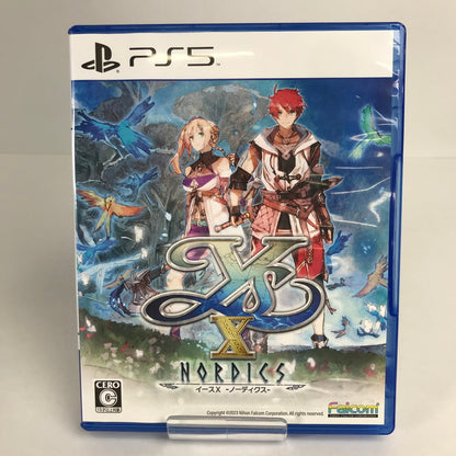 【中古美品】 PlayStation5 PS5 プレーステーション5 プレステ5 ソフト イースX -ノーディクス [CERO区分_C/ 15歳以上対象] 026-260513-mh-41-fuz 万代Net店