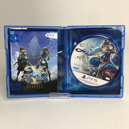 【中古美品】 PlayStation5 PS5 プレーステーション5 プレステ5 ソフト イースX -ノーディクス [CERO区分_C/ 15歳以上対象] 026-260513-mh-41-fuz 万代Net店