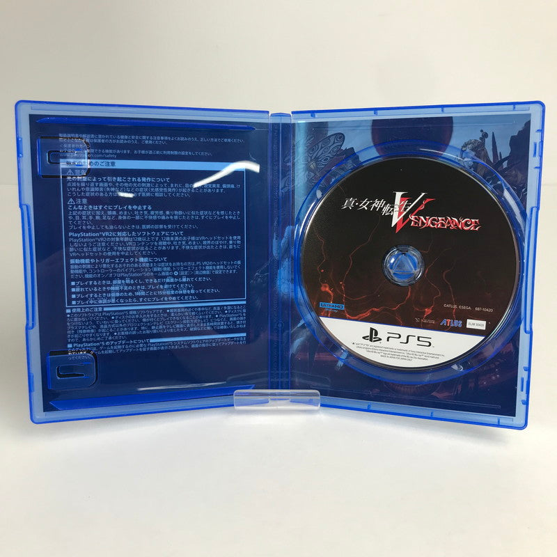 【中古美品】 PlayStation5 PS5 プレーステーション5 プレステ5 ソフト 真・女神転生V Vengeance [CERO区分_C/ 15歳以上対象] 026-260513-mh-43-fuz 万代Net店