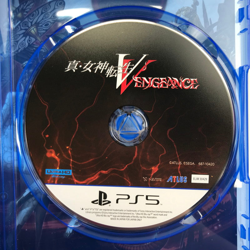 【中古美品】 PlayStation5 PS5 プレーステーション5 プレステ5 ソフト 真・女神転生V Vengeance [CERO区分_C/ 15歳以上対象] 026-260513-mh-43-fuz 万代Net店